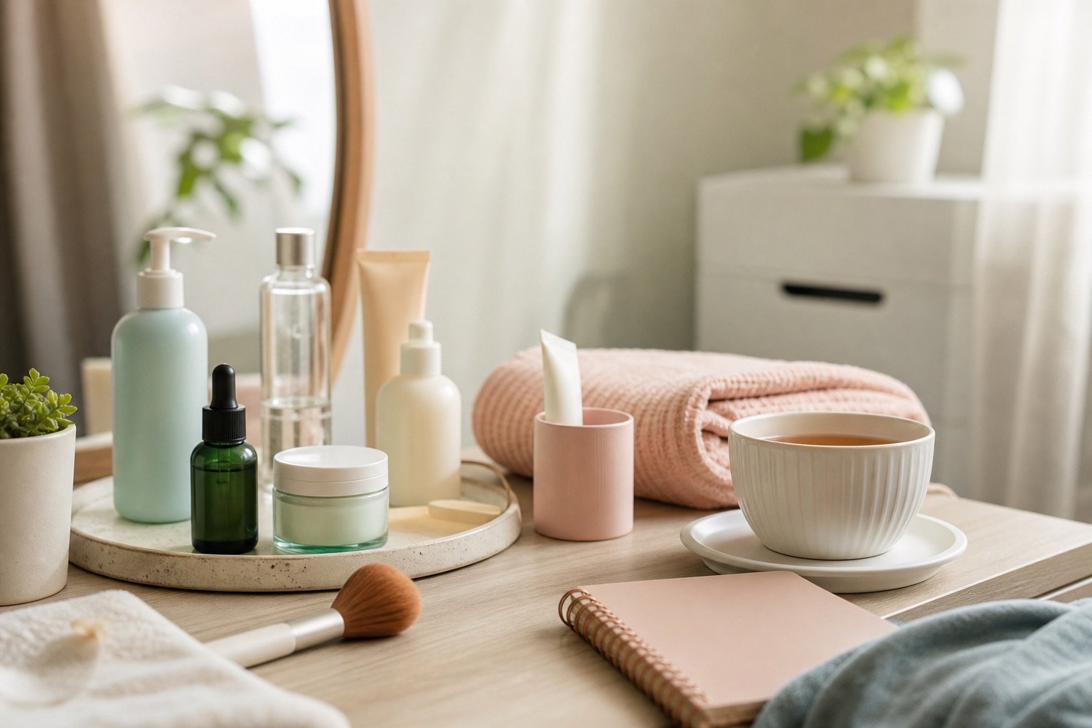 Beauty loyalty points before checkout
